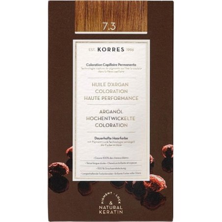 Korres Argan Oil Advanced Colorful 7.3 Gold/Honey Blonde 100ml