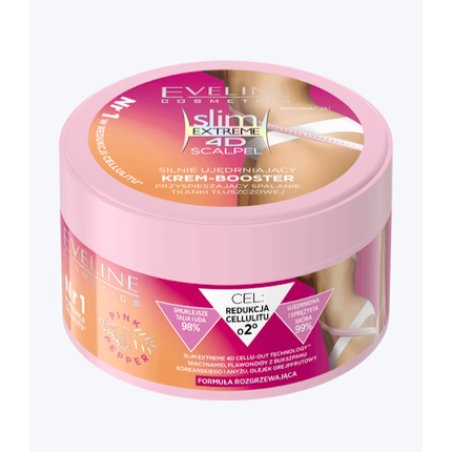 Eveline Slim Extreme 4d Strong Firming Cream Booster Anti Cellulite Warming