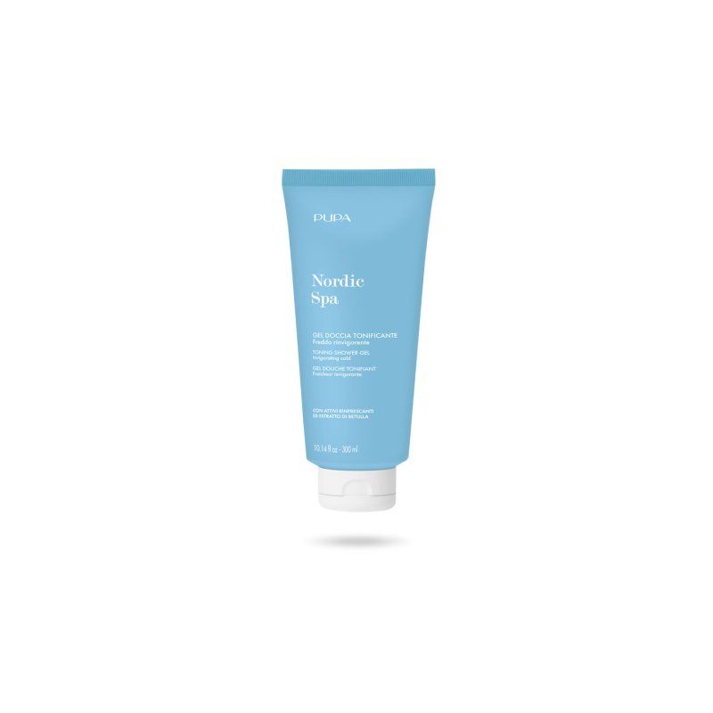 PUPA Milano Nordic Spa 300 ml Gel douche Femmes Corps Floral, Bois