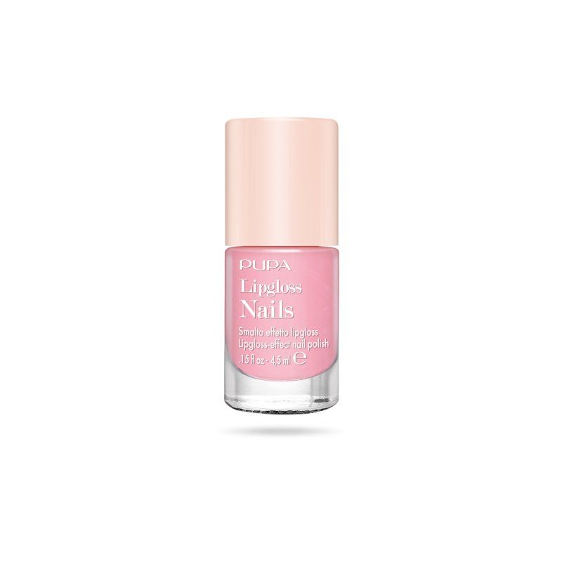 PUPA Milano Lipgloss vernis à ongles 4,5 ml Rose Ultra brillant
