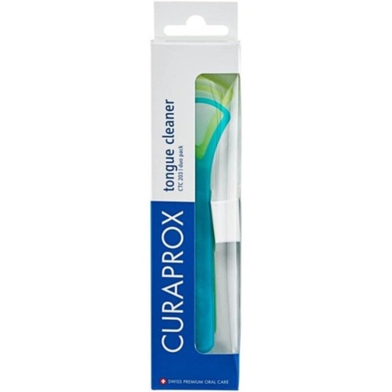Curaprox Tongue Cleaner Set CTC 203 2 Tongue Cleaners