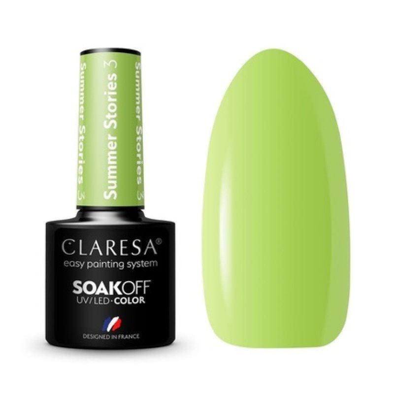 Summer Stories UV Nail Polish 5ml Claresa
