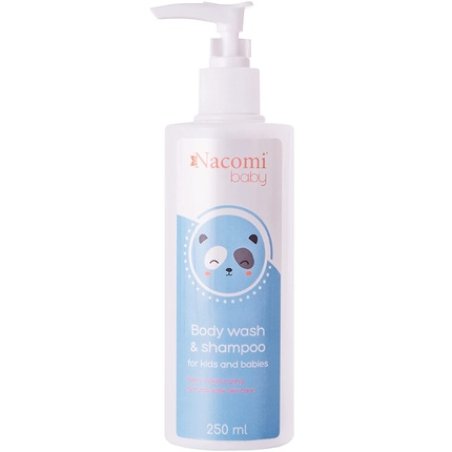 Nacomi Baby Wash Gel and Shampoo 250ml
