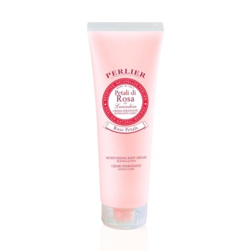 Perlier Moisturizing Body Cream Rose Petals 250ml 8.4 Fl Oz