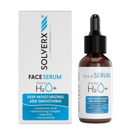 Solverx Deep H2o Face Serum 30ml - Hydrating Serum For Skin
