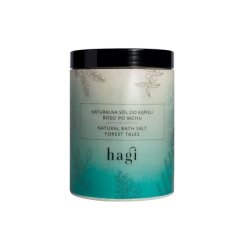 Hagi Natural Bath Salt Forest Stories with Amiris Oil, Cedar Oil, and Mandarin Oil 1300g