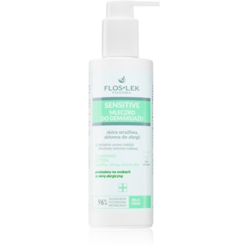 Flos-Lek Sensitive Makeup Remover Milk 175 ml - for sensitive skin