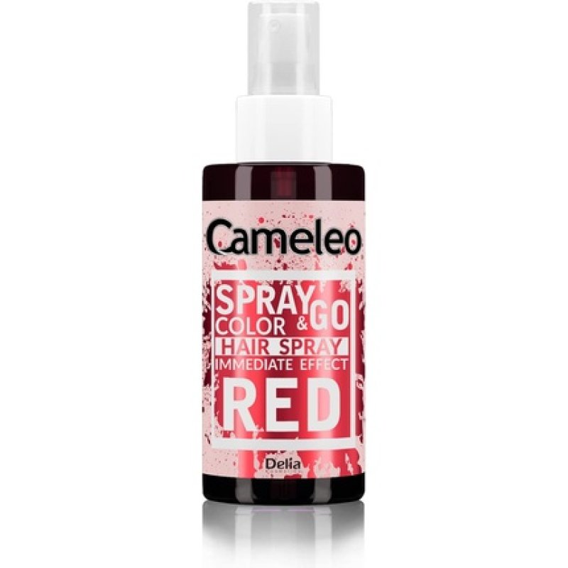 Cameleo Spray & Go Hair Color Spray Red for Blonde, Platinum Blonde & Gray Hair 150ml