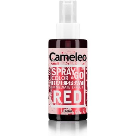 Cameleo Spray & Go Hair Color Spray Red for Blonde, Platinum Blonde & Gray Hair 150ml