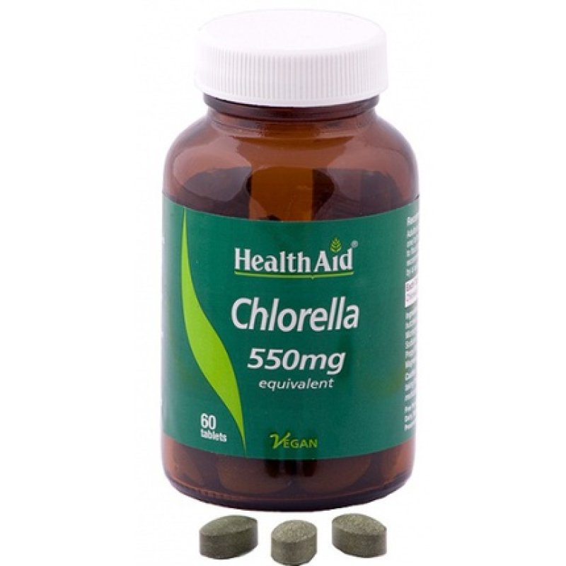 Health Aid Clorela 550 Mg 60 Comp