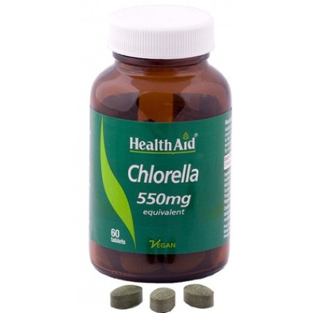 Health Aid Clorela 550 Mg 60 Comp