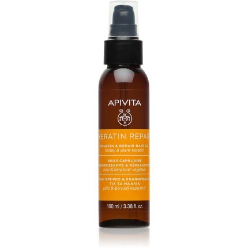Apivita Keratin Repair Nourish Repair Hair Oil 100 ml