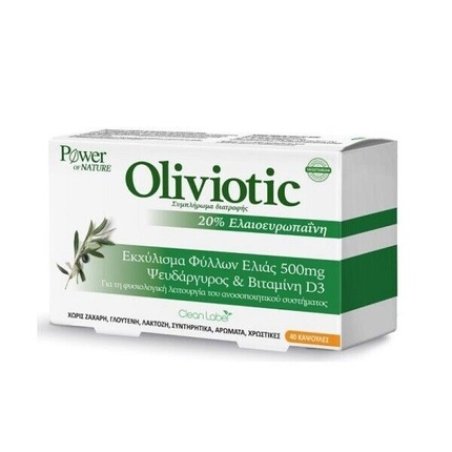 Power Health Oliviotic Supplement for Immune System 40 Capsules