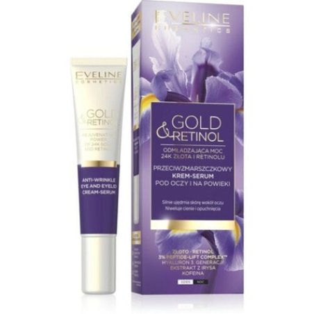 Eveline Gold & Retinol Anti-Wrinkle Day and Night Cream 15ml