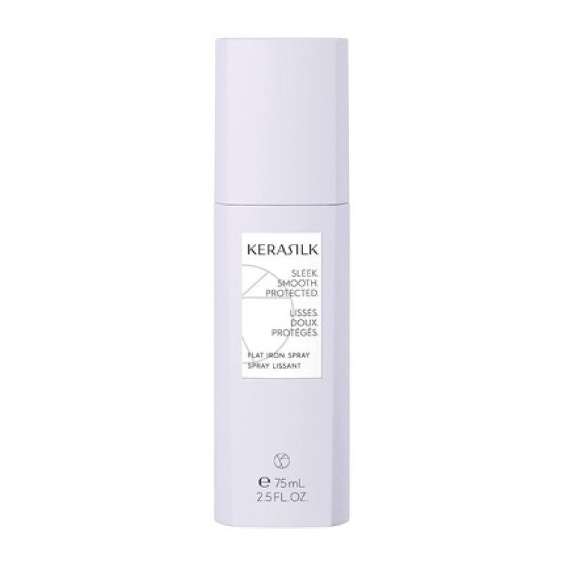 KERASILK Flat Iron Spray Speeds Up and Eases Hot Iron Styling 75ml