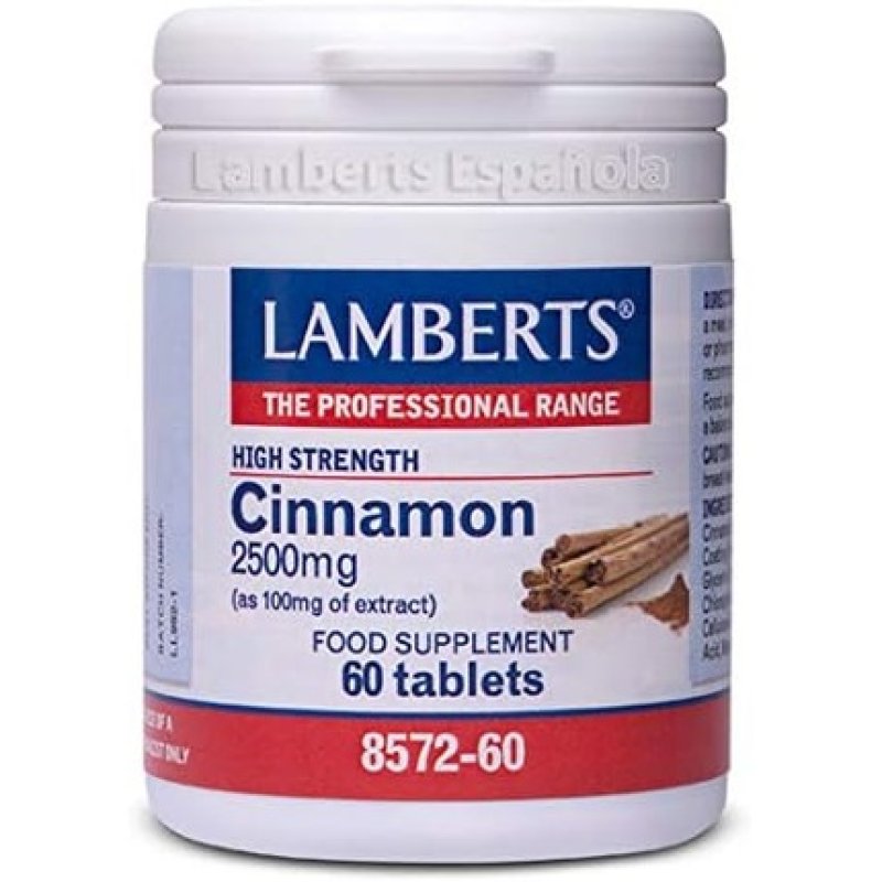Lamberts Cinnamon 2500mg 60 Tablets