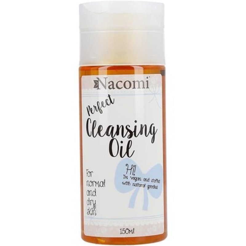 Nacomi Vegan Natural OCM Cleansing Oil Makeup Remover for Normal and Dry Skin 150ml