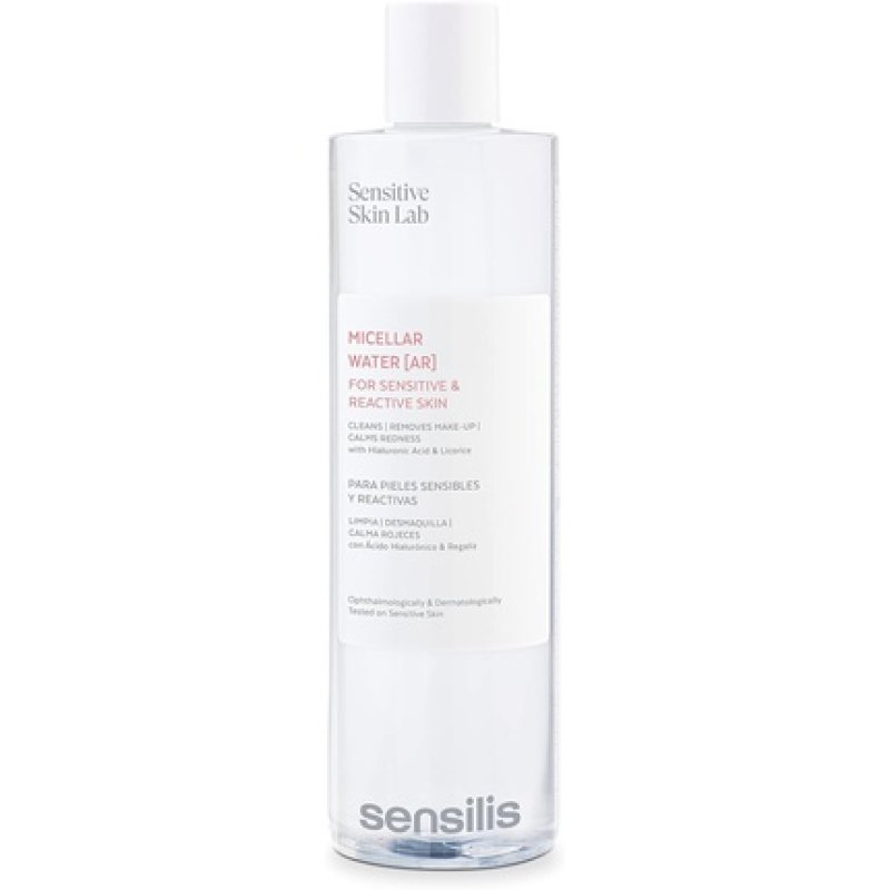 Sensilis Micellar Water for Sensitive Skin with Hyaluronic Acid and Aloe Vera Extract 400ml