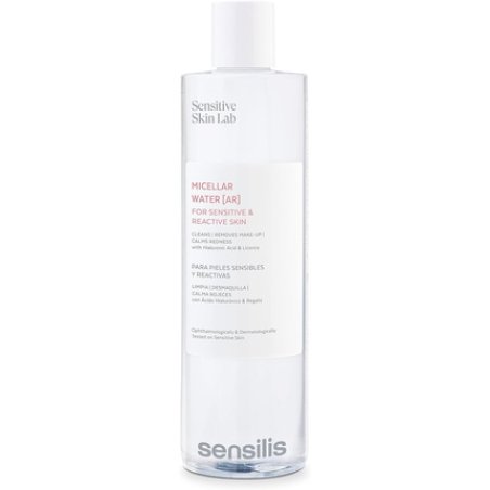 Sensilis Micellar Water for Sensitive Skin with Hyaluronic Acid and Aloe Vera Extract 400ml