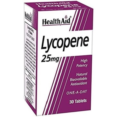 HealthAid Lycopene Antioxidant 25mg 30 Tablets