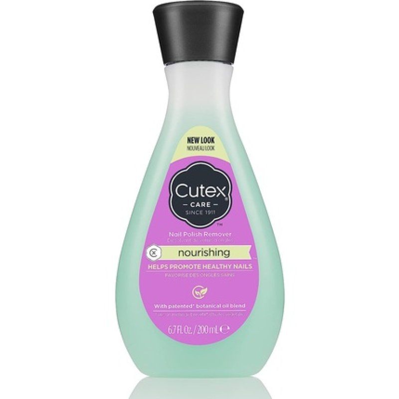 Cutex Nourishing Nail Polish Remover with Vitamin E and Apricot Kernel Oil 200ml