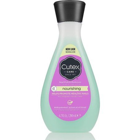 Cutex Nourishing Nail Polish Remover with Vitamin E and Apricot Kernel Oil 200ml