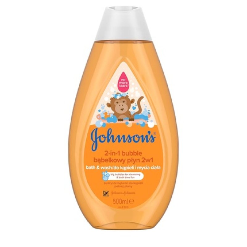 Johnson's Bubble Body and Hair Cleanser 500ml