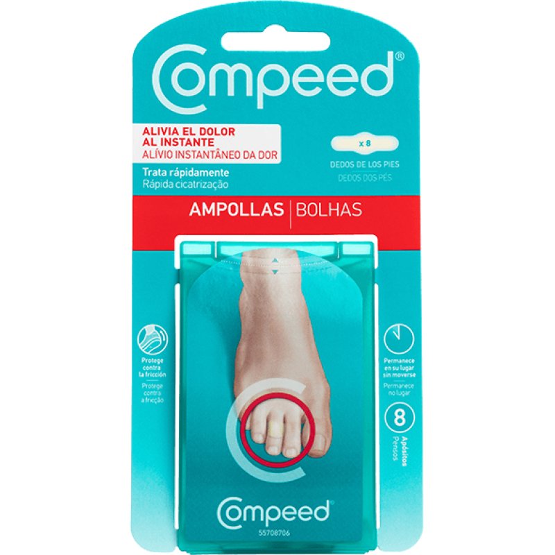 Compeed Blister Plasters for Toes 8 Units