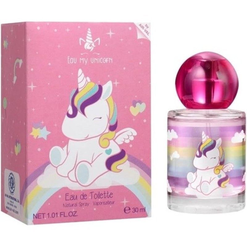 Eau My Unicorn Kids Perfume Fragrance in Beautiful Glass Bottle with Unicorn Motif 30ml