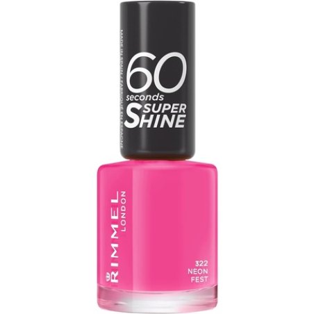 Rimmel London Rita Ora 60 Seconds Super Shine Nail Polish Neon Fest 8ml
