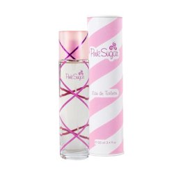 Pink Sugar Eau de Toilette Perfume for Women Original Scent Hints of Vanilla and Caramel 3.4 FL oz