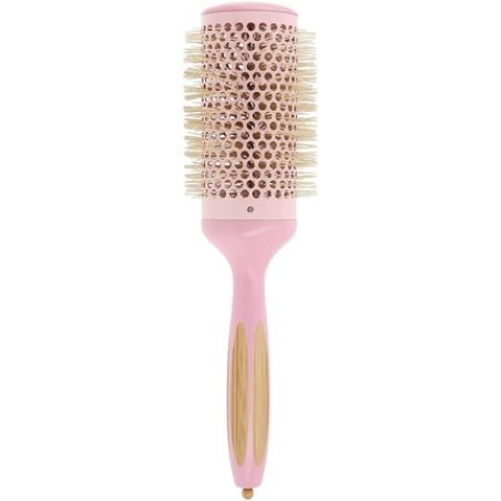 TB TOOLS FOR BEAUTY T4B ILU BambooM Bamboo Round Styling Hairbrush with Ceramic Coating 52mm