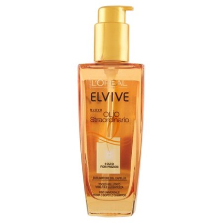 L'Oréal Paris Elvive Extraordinary Oil Treatment 100ml for Normal and Dry Hair - Packaging May Vary