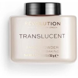 Makeup Revolution Loose Baking Powder Prolongs Makeup Wear Translucent for All Skin Tones 32g