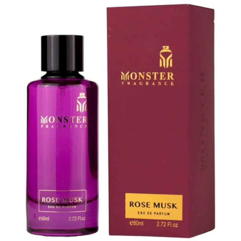 Paris Corner Rose Musk Monster Eau De Parfum, 80ml