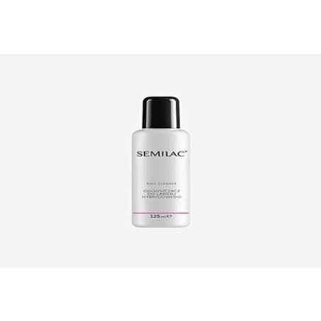 Semilac Nail Cleaner Residue Remover 125ml - Multi-Purpose for Nail Plates and Removing Sticky Layers