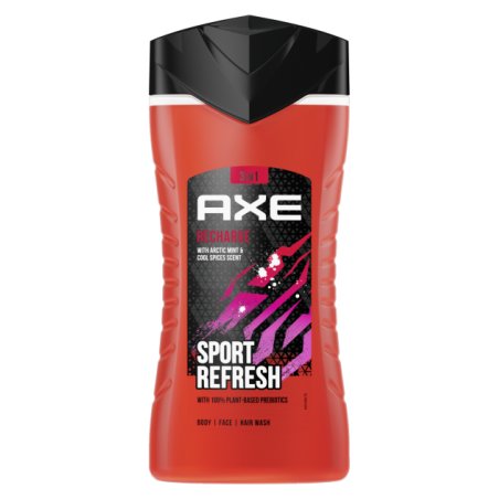 AXE Recharge 250 ml Gel douche Hommes Corps et cheveux Menthe