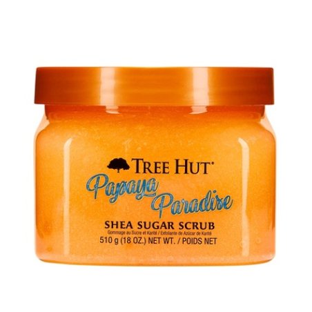 TH Papaya Paradise Shea Sugar Scrub with Shea Butter, Papaya Extract and Pineapple Enzymes 18oz 1.12lb