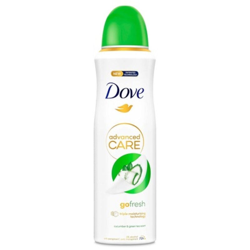 Dove Go Fresh Deodorant Cucumber and Green Tea 200ml