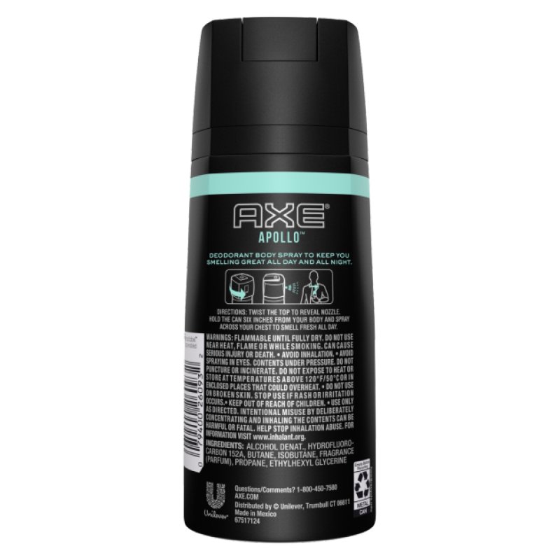 AXE Apollo Men Spray deodorant 150 ml