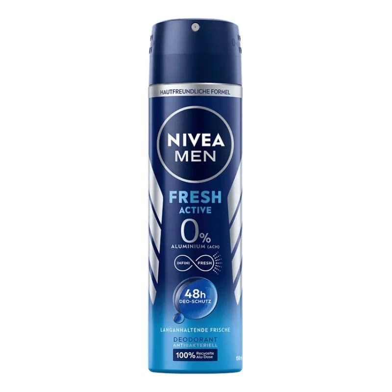 NIVEA Fresh Active Hommes Déodorant spray 150 ml