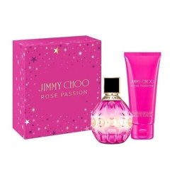 Jimmy Choo Rose Passion 60ml EDP Spray and 100ml Body Lotion Brand New Gift Set