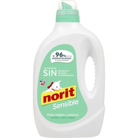 Norit Sensitive Special Liquid Detergent for Sensitive or Atomic Skins 40 Washes 2150ml