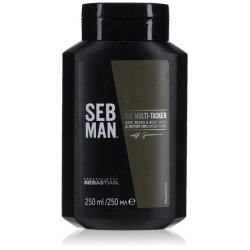 SEB MAN The Multi-Tasker 3 in 1 Hair Wash for Beard and Body 250ml