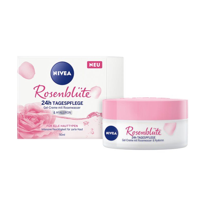 NIVEA Rose Blossom Gel-cream Day Care Crème de jour Visage 50 ml