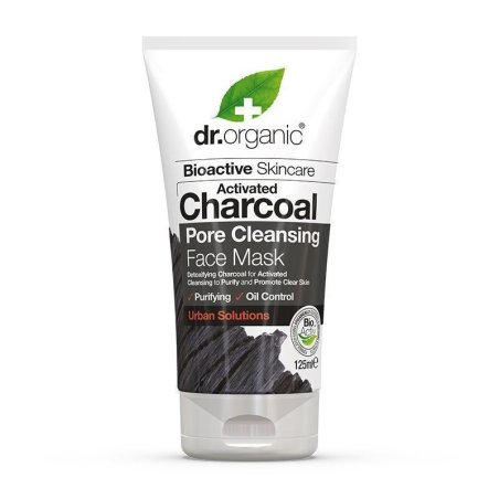 Dr Organic Charcoal Masque de nettoyage Femmes 125 ml