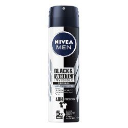 Nivea Men Deo Spray Black & White Invisible Original 150 ml