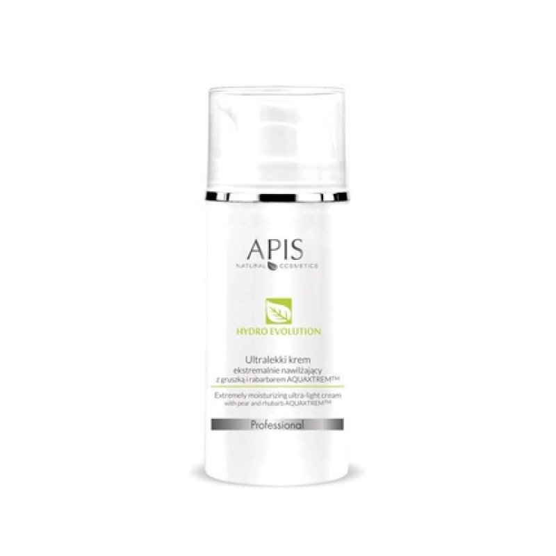APIS HYDRO EVOLUTION Ultra-Light Extreme Hydrating Cream with Pear and Rhubarb Aquaxtrem Complex 100ml