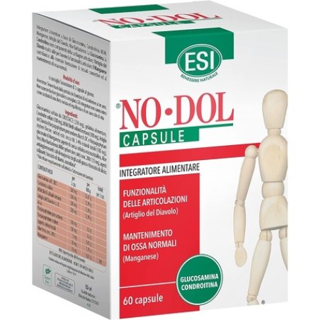 ESI SpA No Dol Joint and Muscle Pain Dietary Supplement 60 Capsules