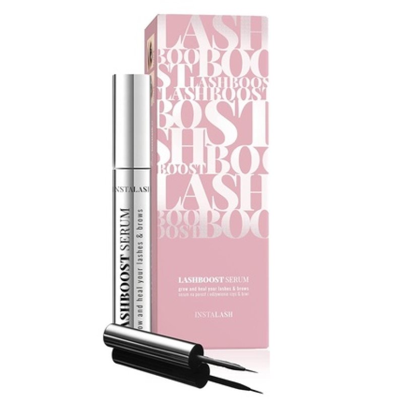 INSTALASH LashBOOST Serum Eyelash Growth Serum for Longer and Thicker Lashes - 15 Day Results